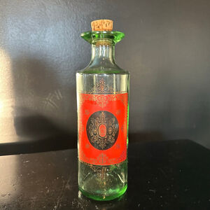 vintage Old Fitzgerald bourbon glass decanter